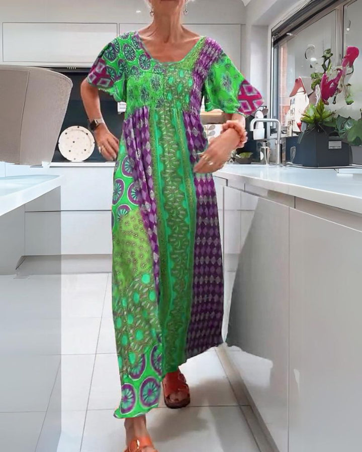 ADDISON | COLORFUL BOHEMIAN DRESS