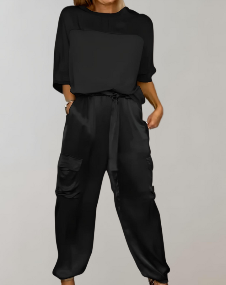 FINLEY | SILKY CARGO LOUNGE SET