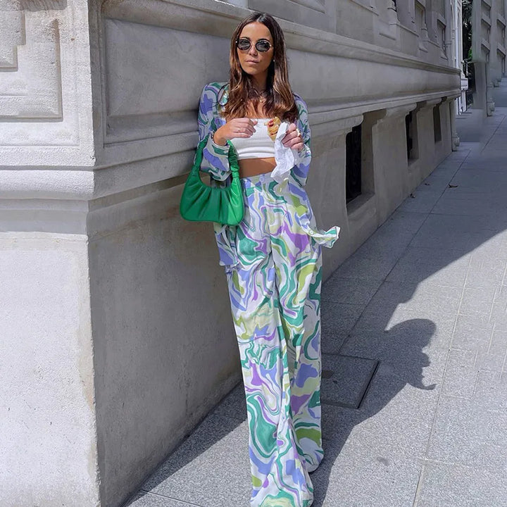 ZYRA | BOLD SWIRL PRINT SET