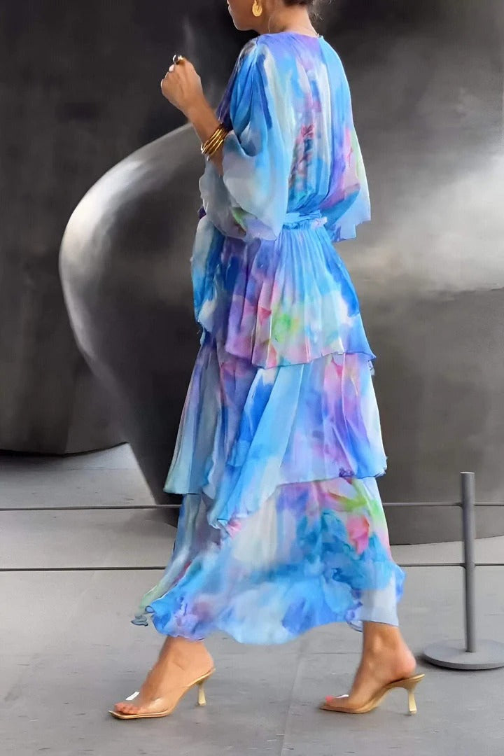RHIANNON | DREAMY WATERCOLOR DRESS