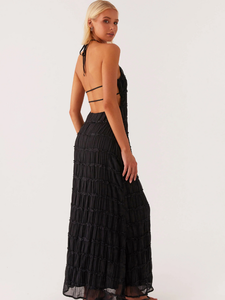 TANSY | SCULPTED TEXTURE GOWN