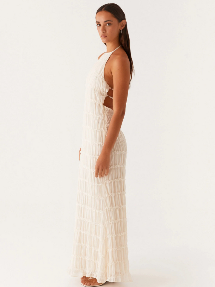 TANSY | SCULPTED TEXTURE GOWN