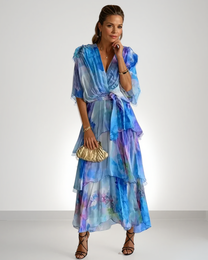 RHIANNON | DREAMY WATERCOLOR DRESS