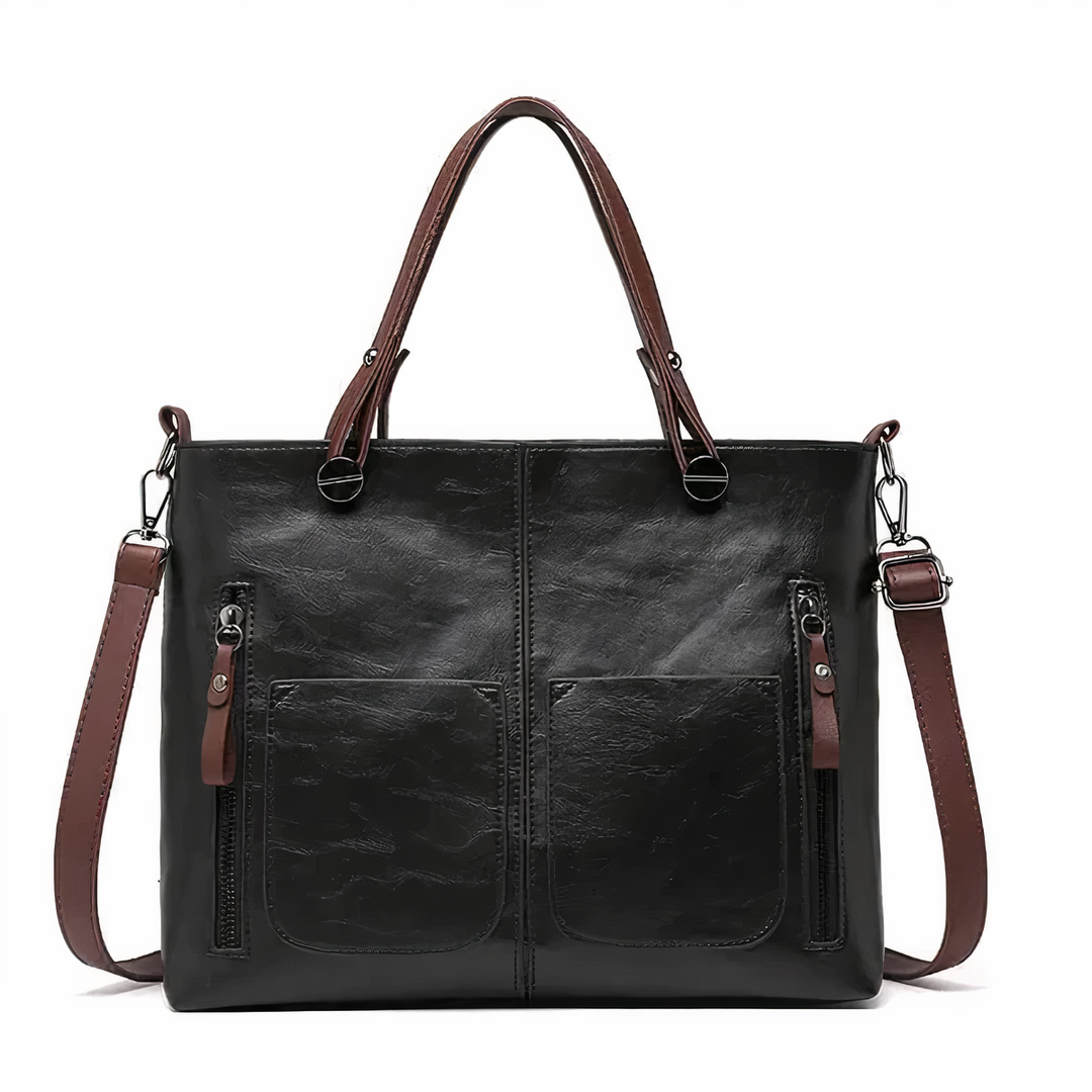 WINSLET - ICONIC RETRO PU LEATHER CROSSBODY HANDBAG