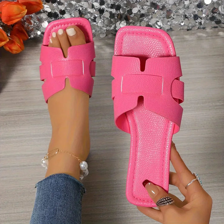 VALENCIA | SLIDES SANDALS