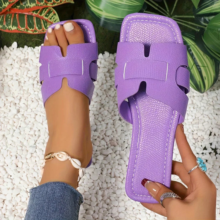 VALENCIA | SLIDES SANDALS