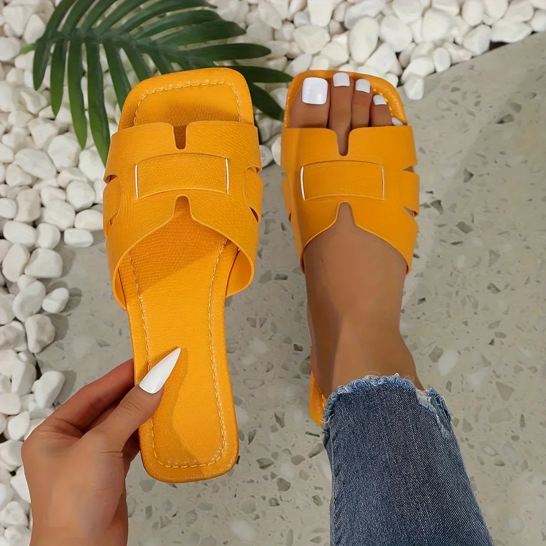VALENCIA | SLIDES SANDALS