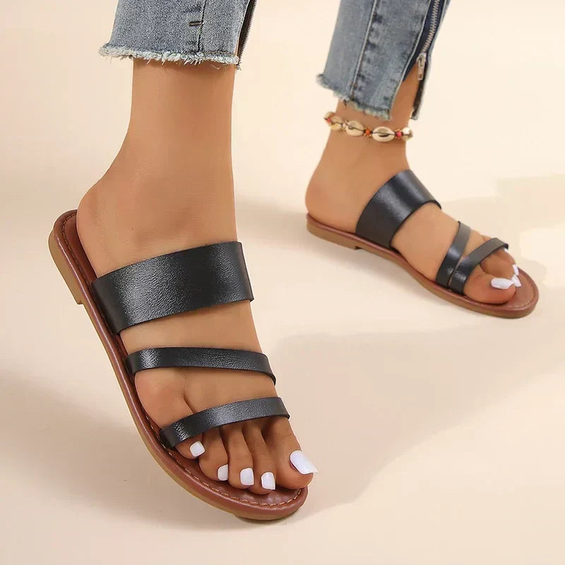 GRACE | FLAT SANDALS