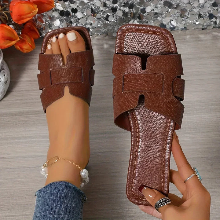 VALENCIA | SLIDES SANDALS