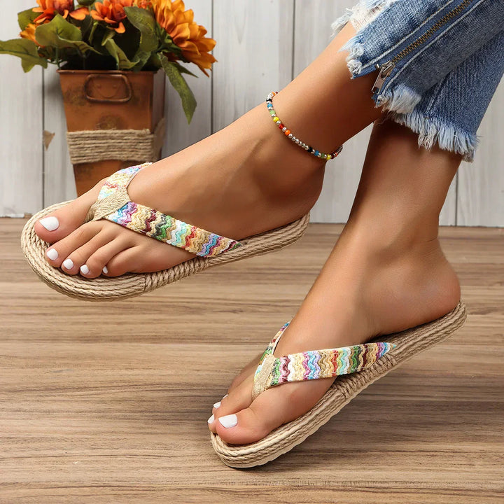 MARINA | BRAIDED FLIP FLOPS