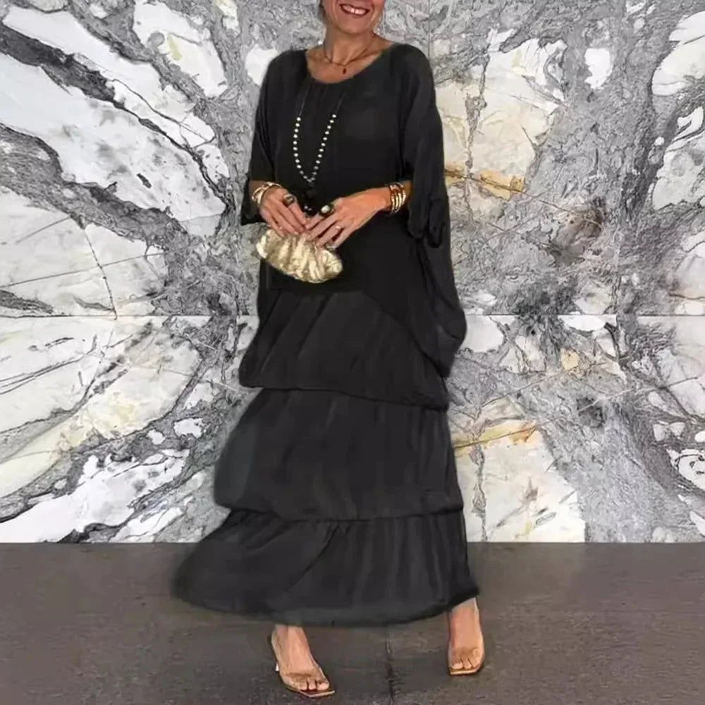 SUSAN | LONG AND FLOWING ELEGANT DRESS