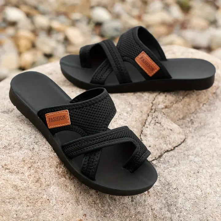 BRIANNA | MESH SANDALS