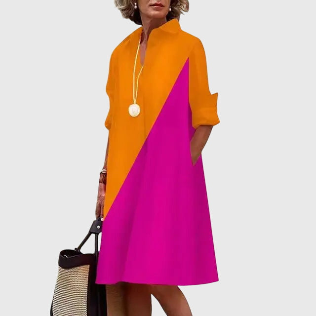 PAIGE | ELEGANT DRESS WITH POCKETS