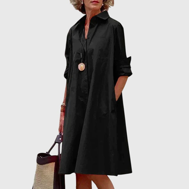 PAIGE | ELEGANT DRESS WITH POCKETS