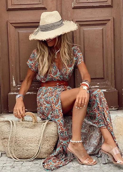ANNABELLE | BOHO MAXI DRESS